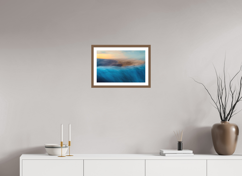 45 x 30 cm, Framed 1°09’04.9”S 139°57’50.7”E Framed